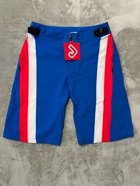 NWT Jakroo Royal Blue Custom Athletic Shorts Trunks Size Small